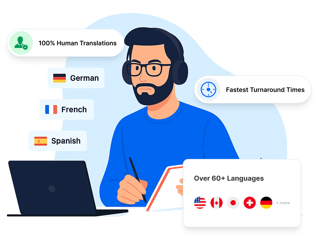 Traductor profesional especializado en traducciones de documentos certificada .