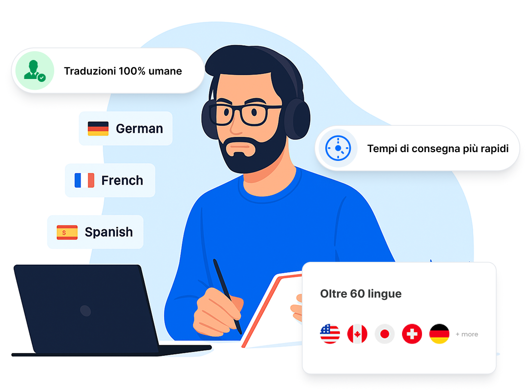 Traduttore professionista specializzato nella traduzione di documenti legali certificati